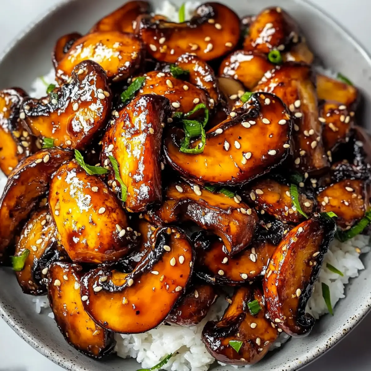Spicy Gochujang Mushrooms