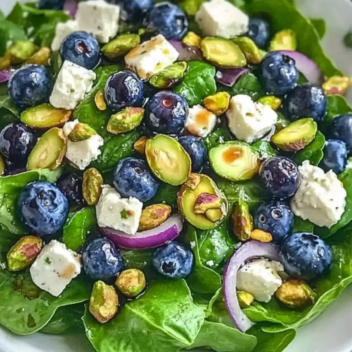 Blueberry Pistachio Spring Salad