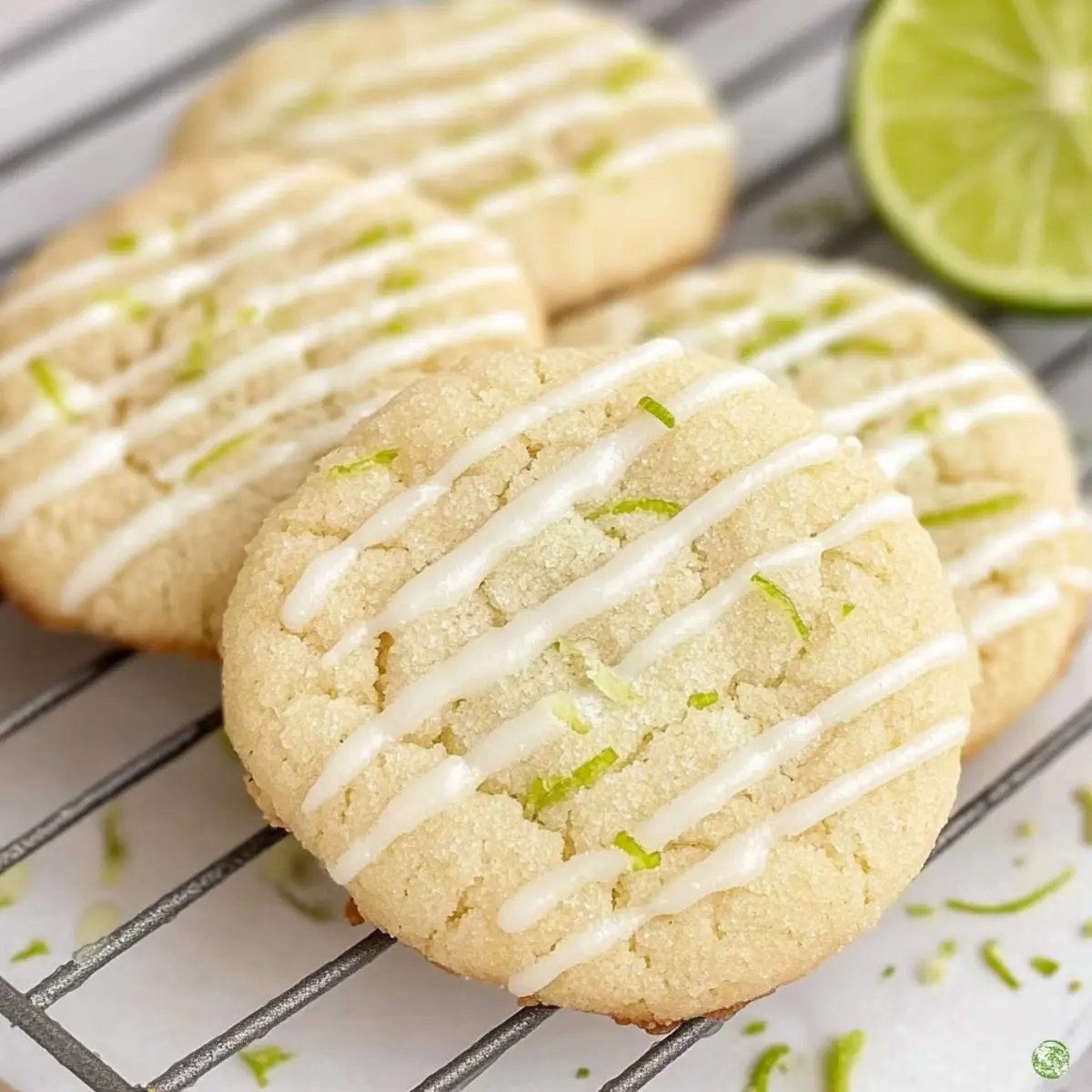 LIME SUGAR COOKIES