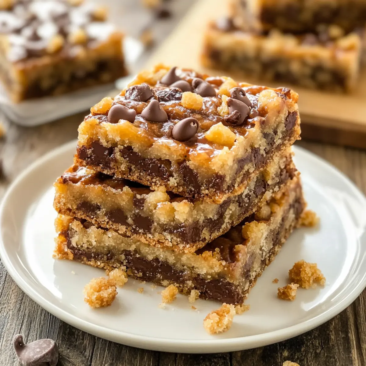 Cake Mix Toffee Bars