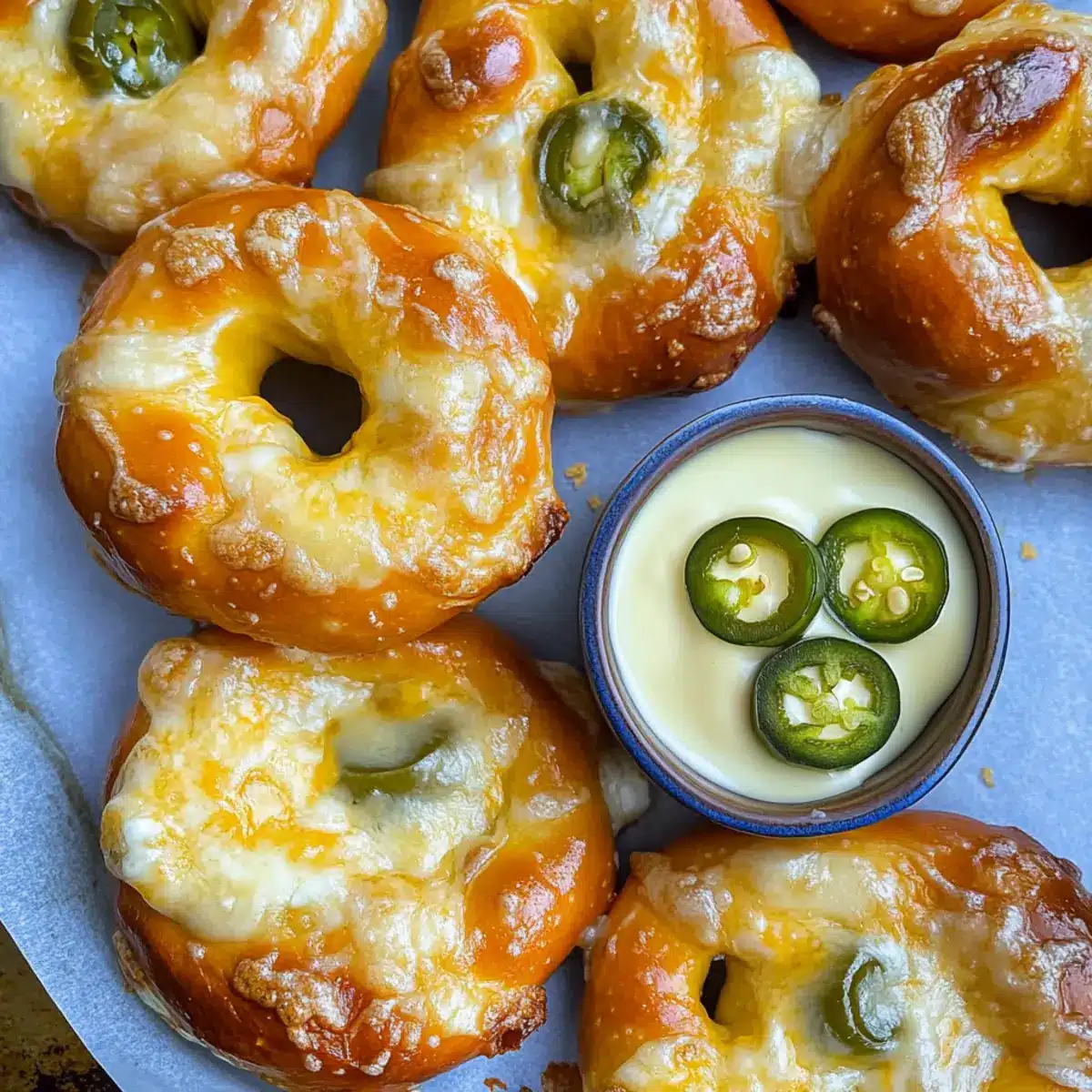 Homemade Jalapeño Cheddar Pretzels That Steal the Show
