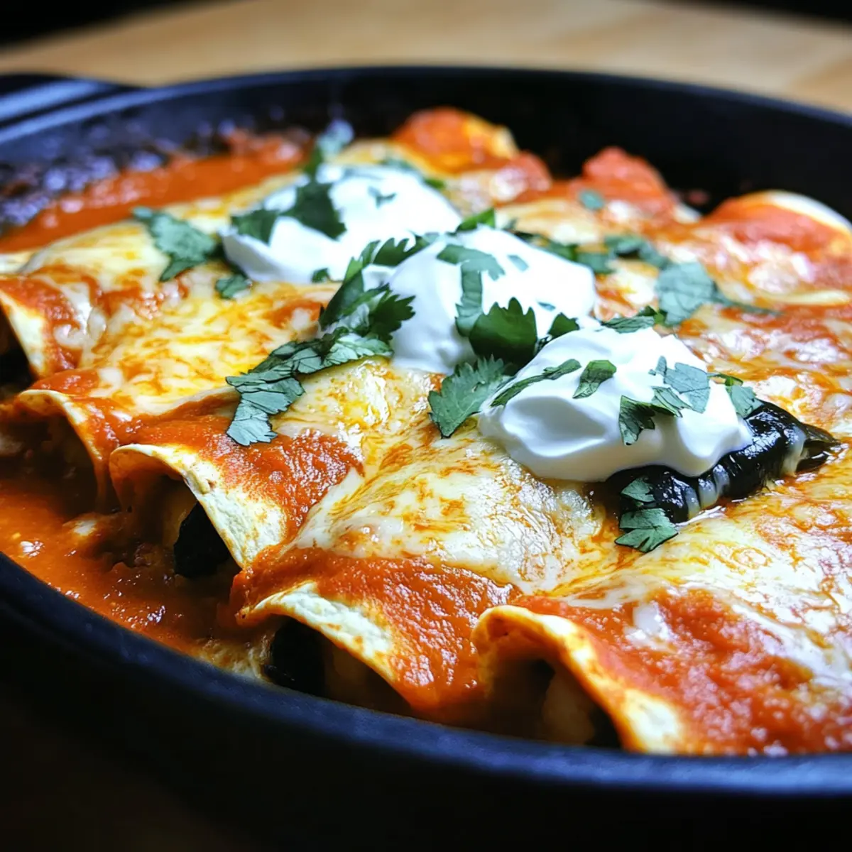 Chile Relleño Enchiladas