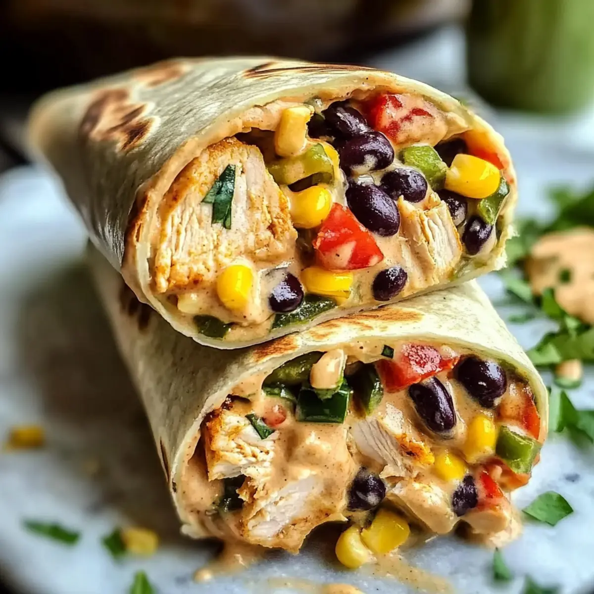 Southwest Chicken Wrap