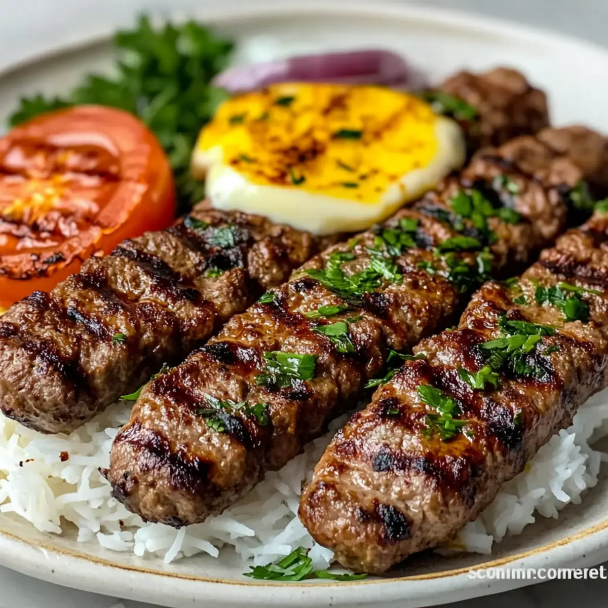 Persian Koobideh Kabobs