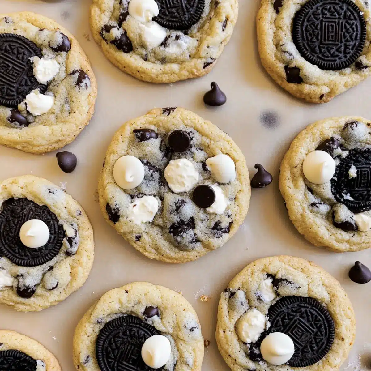 Cookies and Cream Cookie