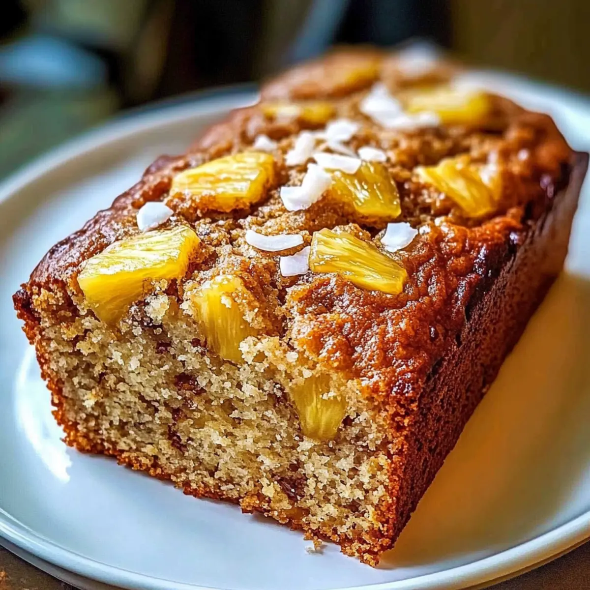 Hawaiian Banana Bread