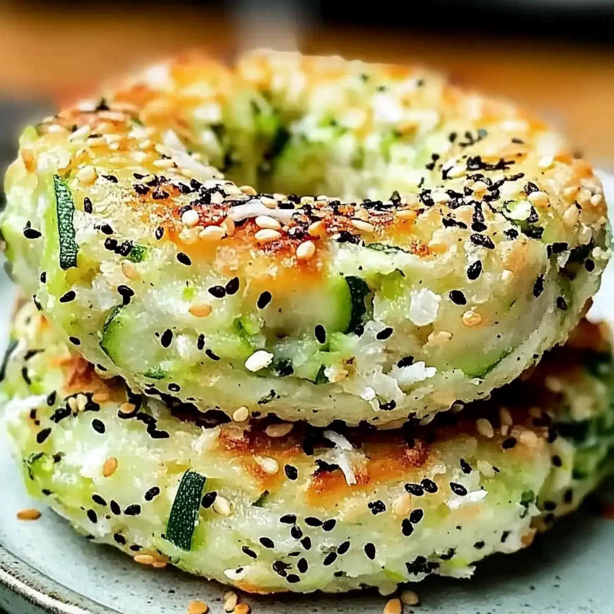 Zucchini Bagels