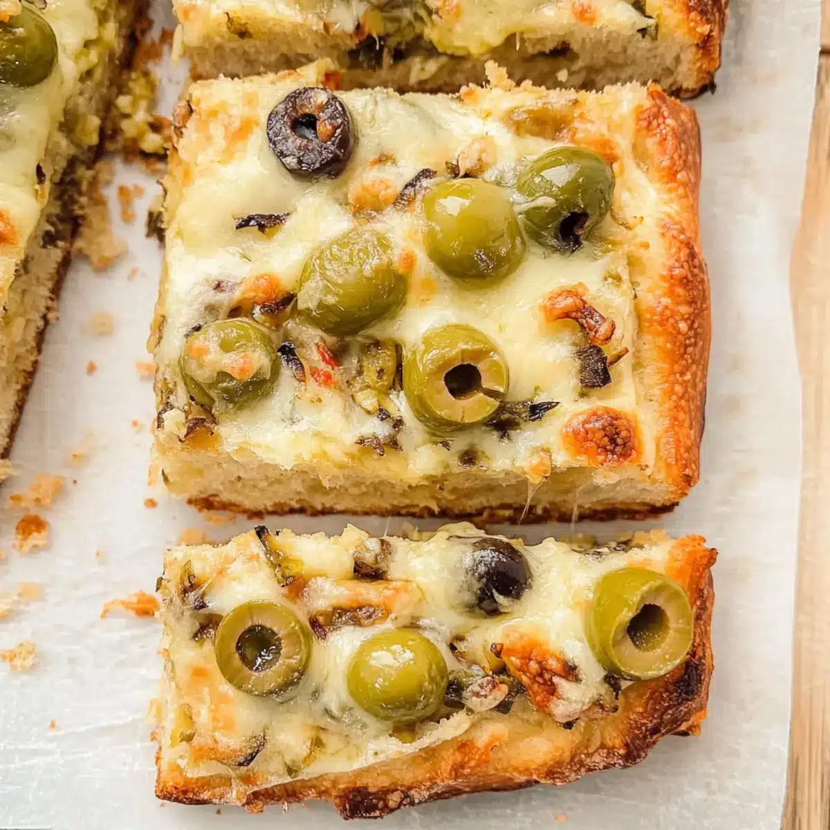 Olive Cheese Bread
