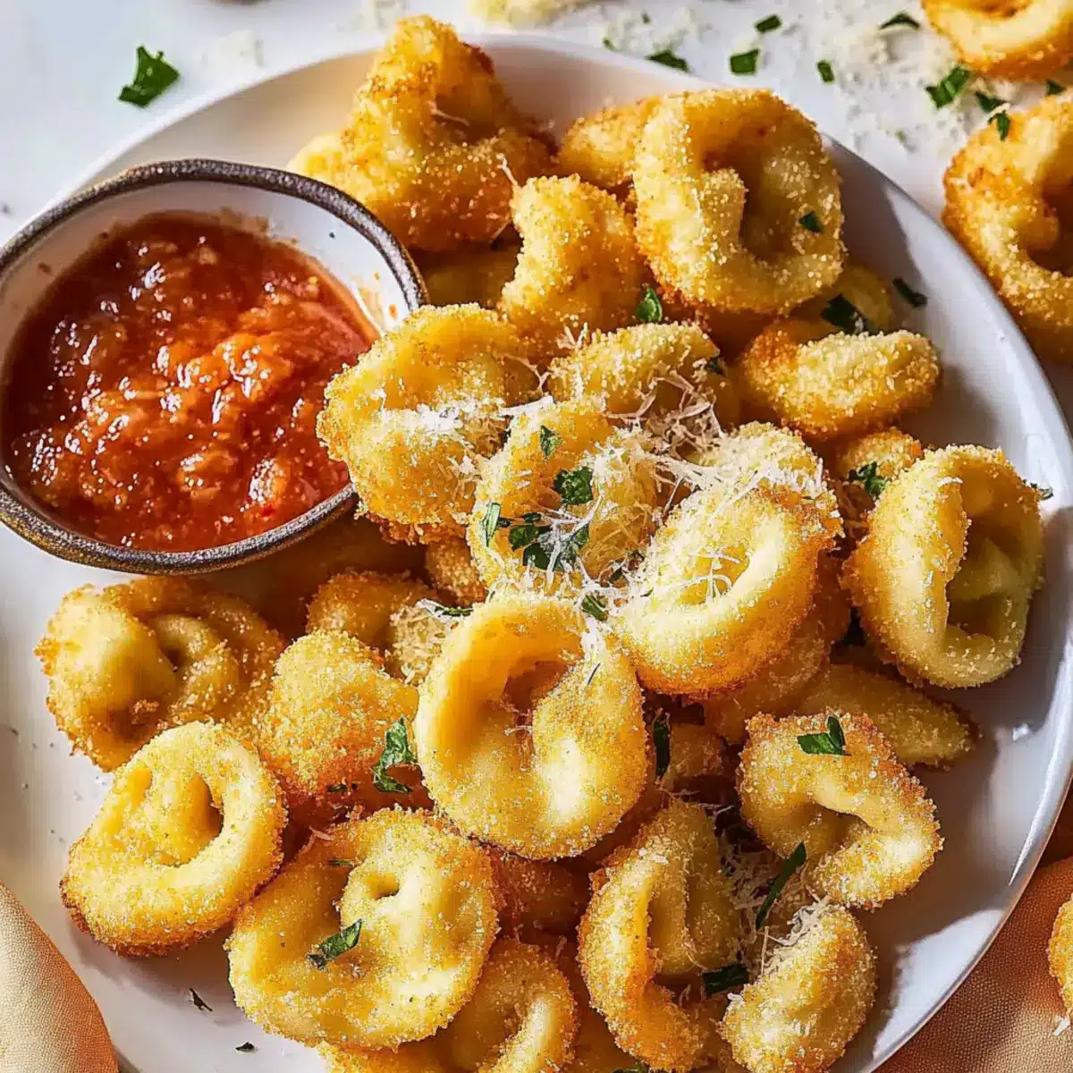 Parmesan Tortellini Bites