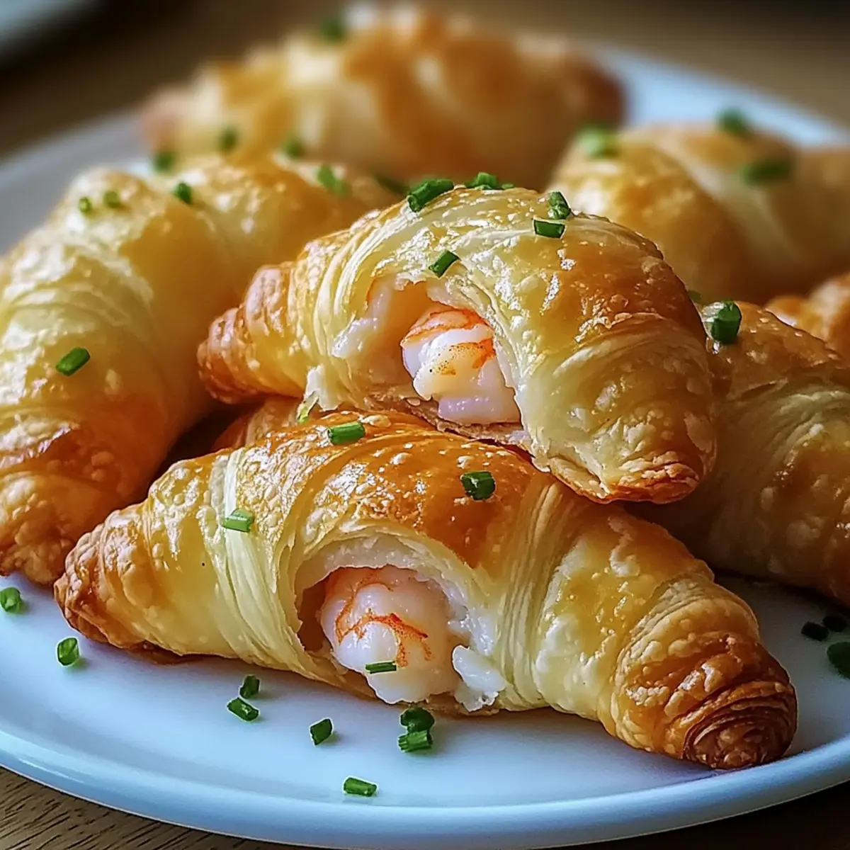 Shrimp and Crab Stuffed Crescent Bombs