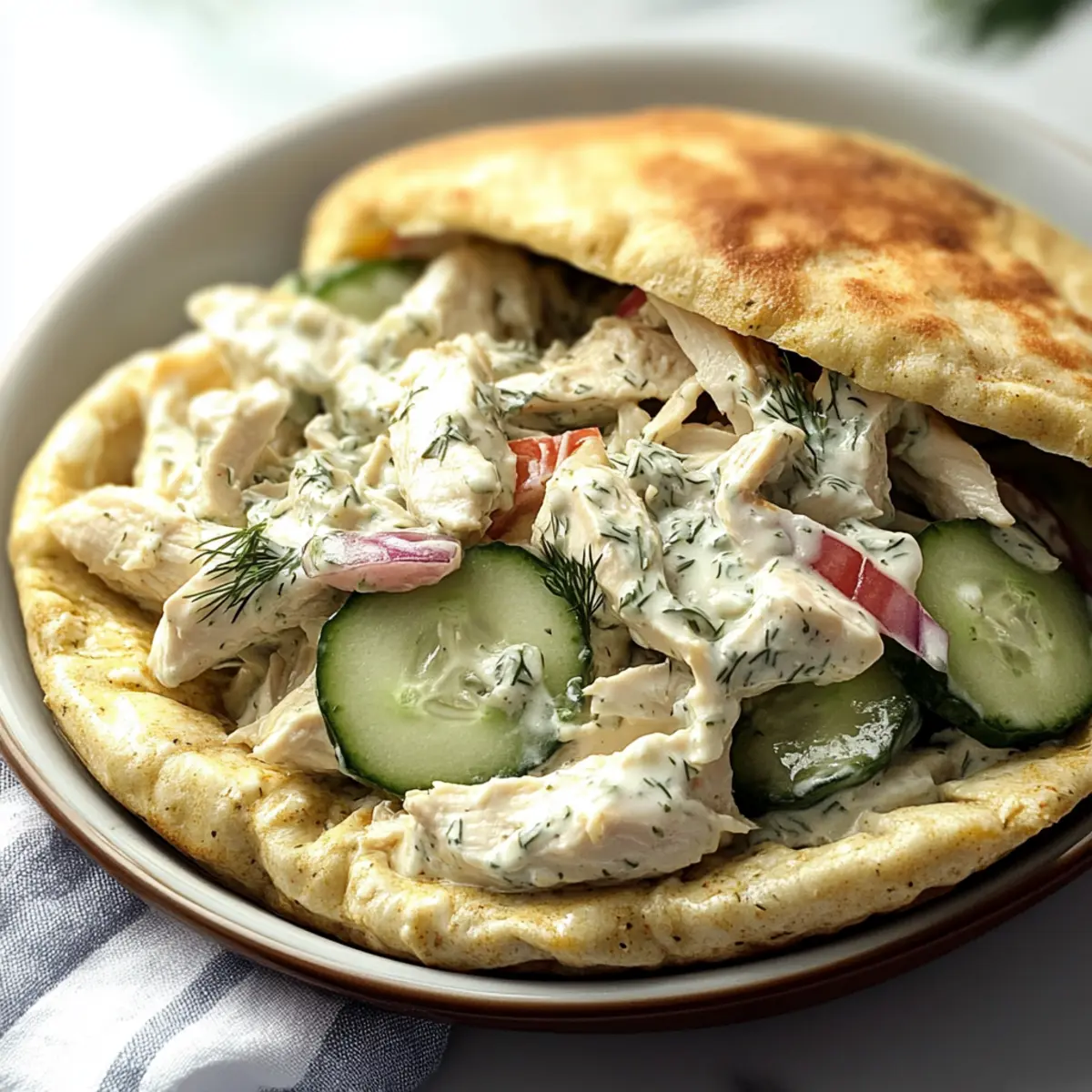 Tzatziki Chicken Salad