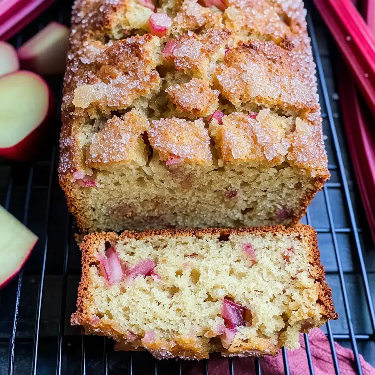 Rhubarb Bread Recipe