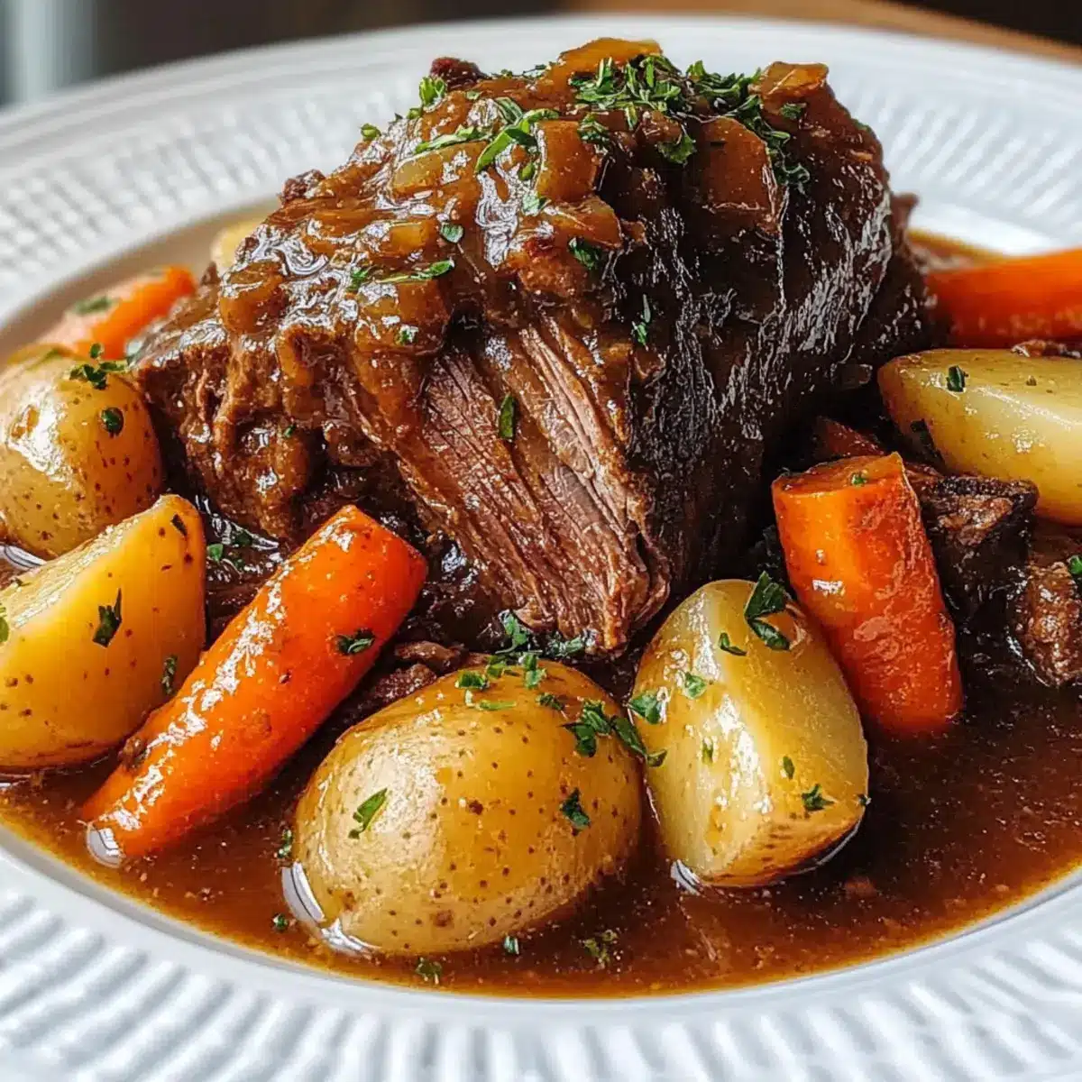 Pot roast slow cooker