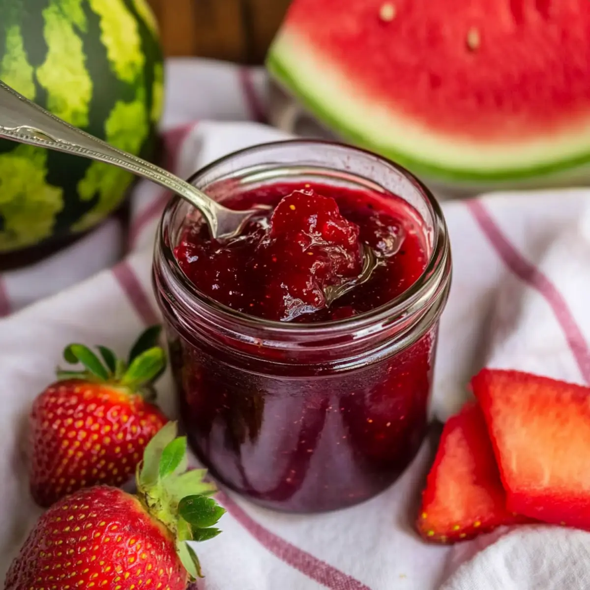 Strawberry Watermelon Jam