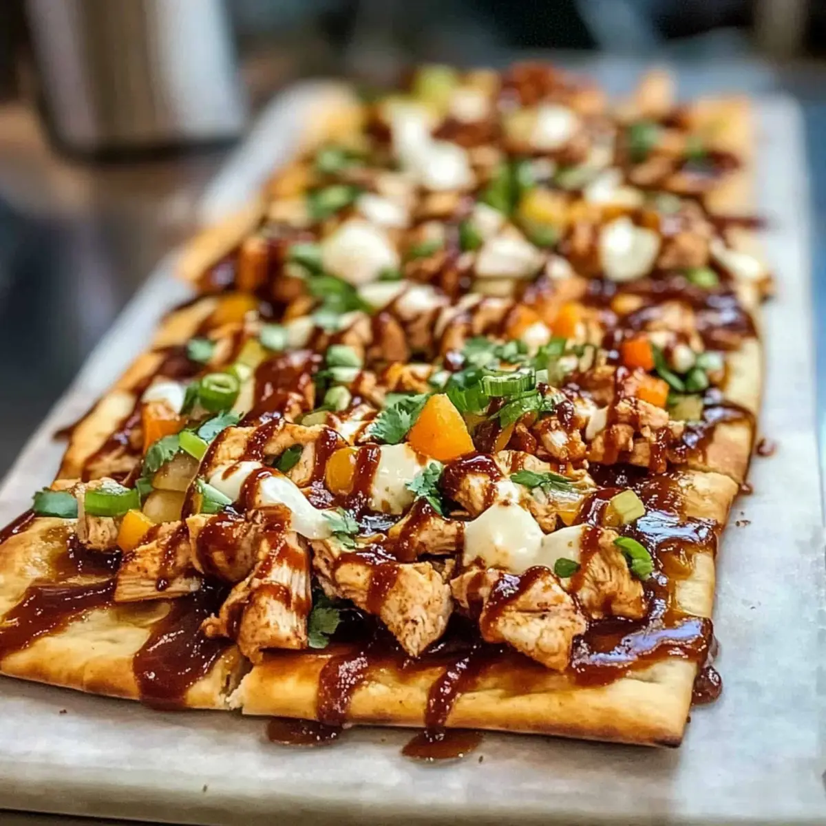 BBQ Chicken Flatbread