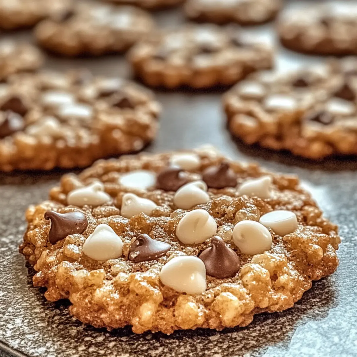 Chocolate Chip Rice Krispie Cookies