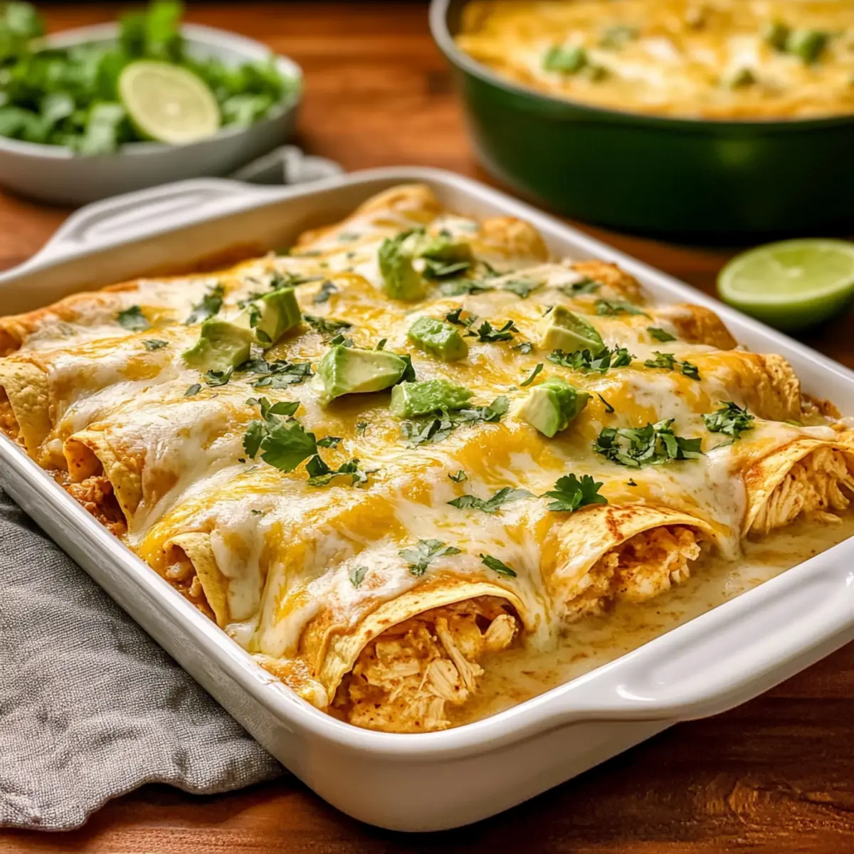 Chicken Enchiladas