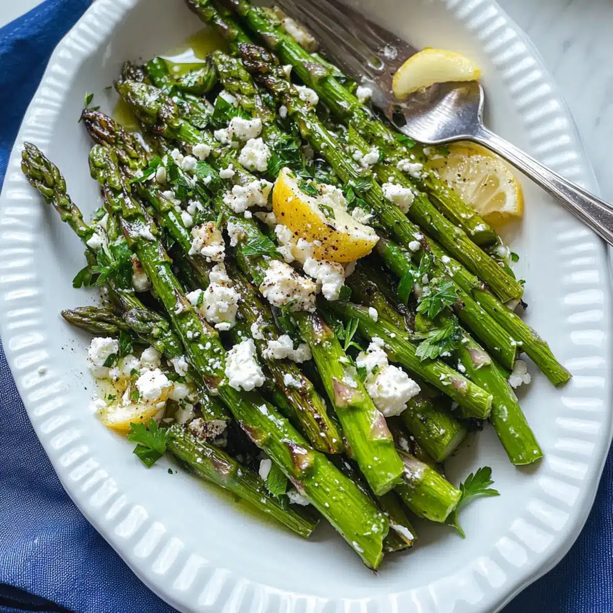 Greek Asparagus Salad