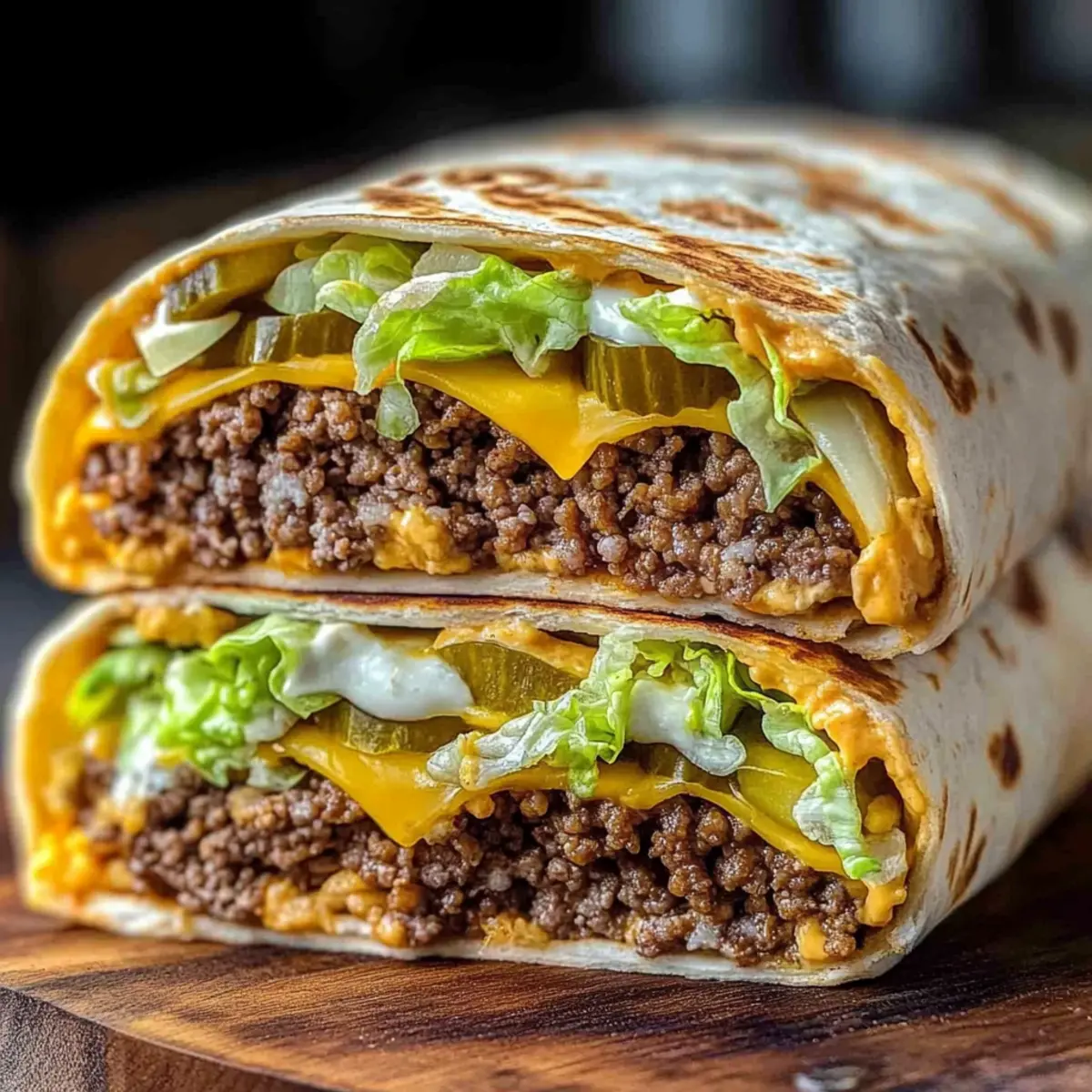 Big Mac Wrap Recipe