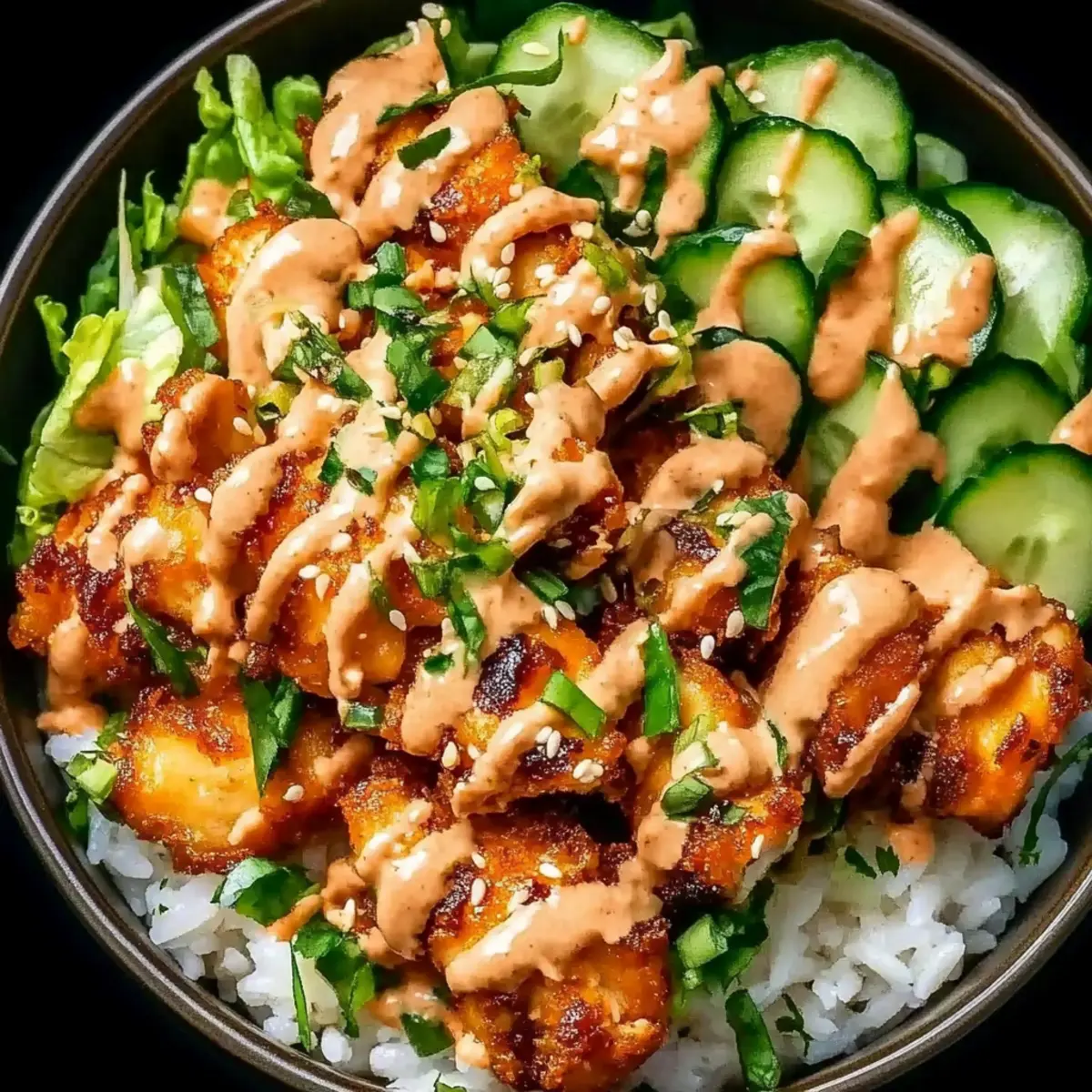 Bang Bang Chicken Bowl