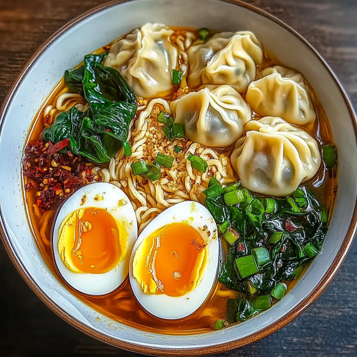 Dumpling Ramen Bowl
