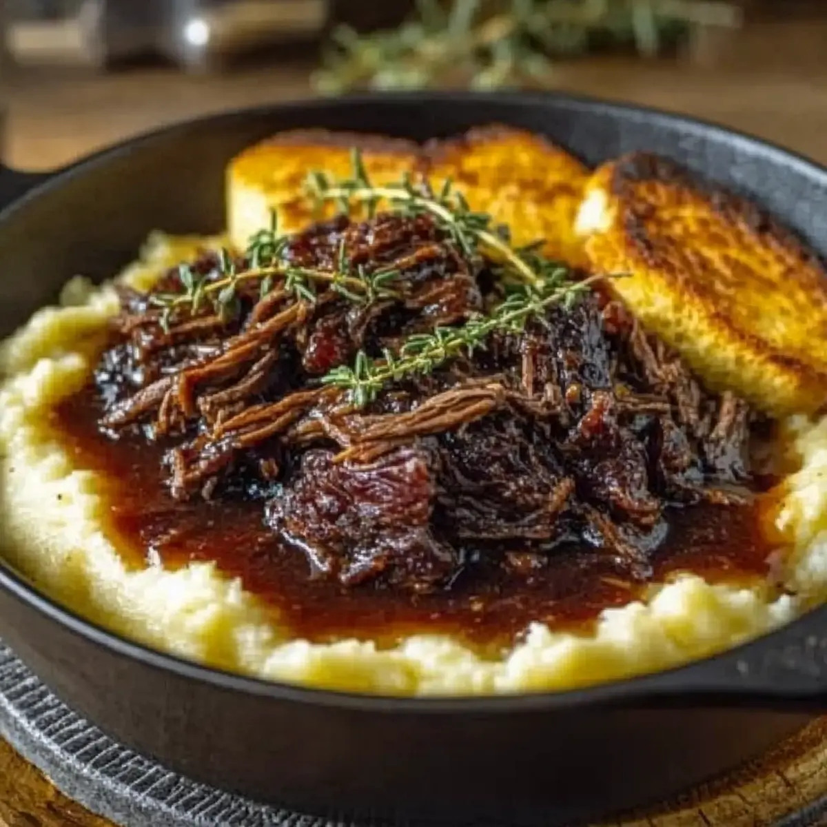Slow Cooker Beef Manhattan