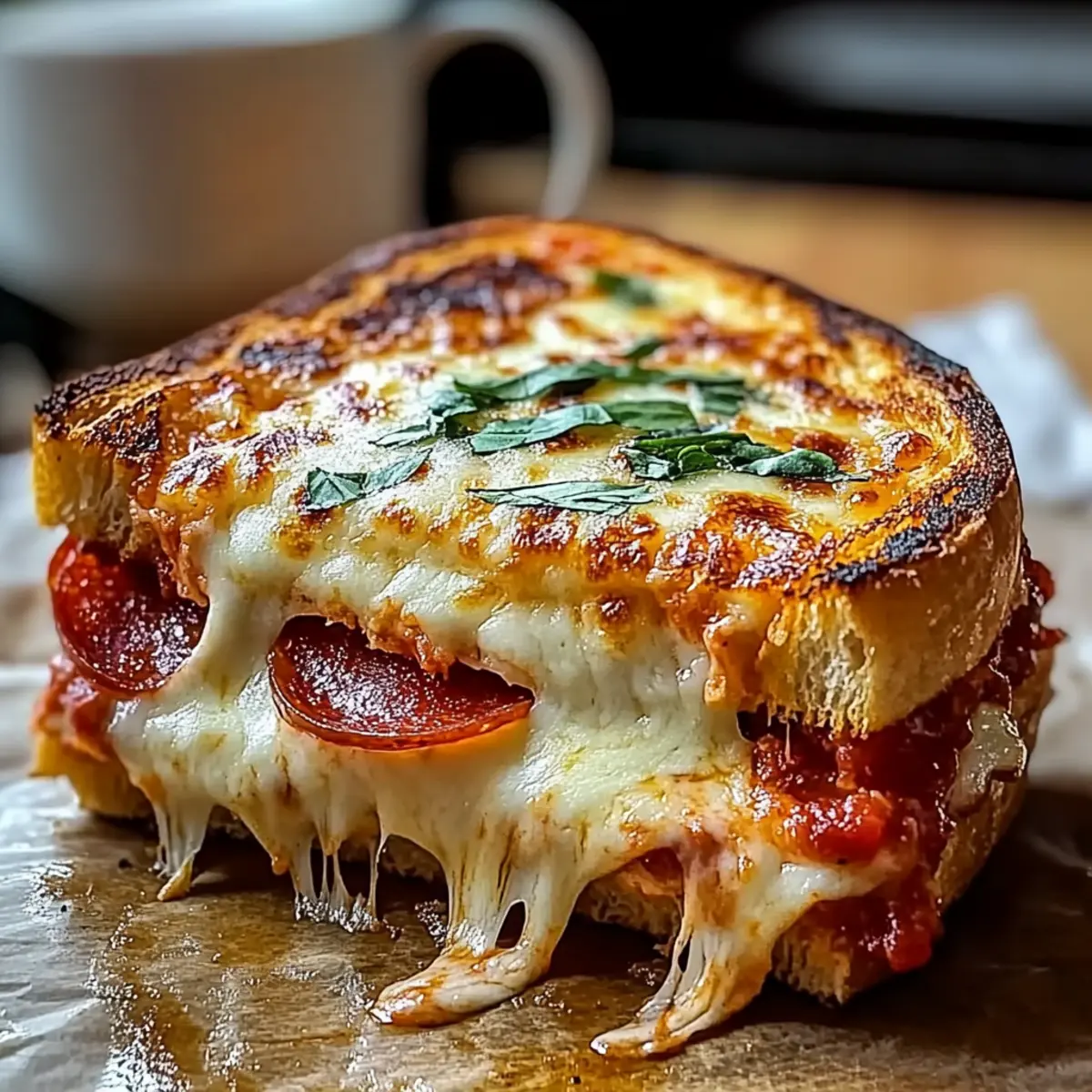 Pizza Grilled Cheese