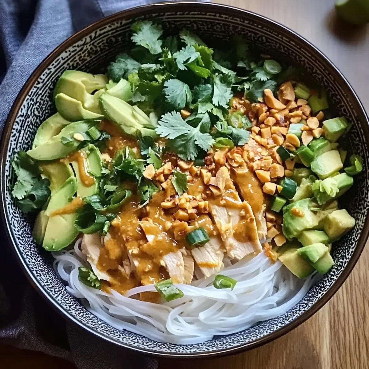 Thai Peanut Chicken Noodle