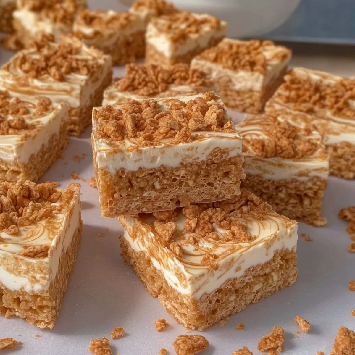 Biscoff Rice Krispie Treats