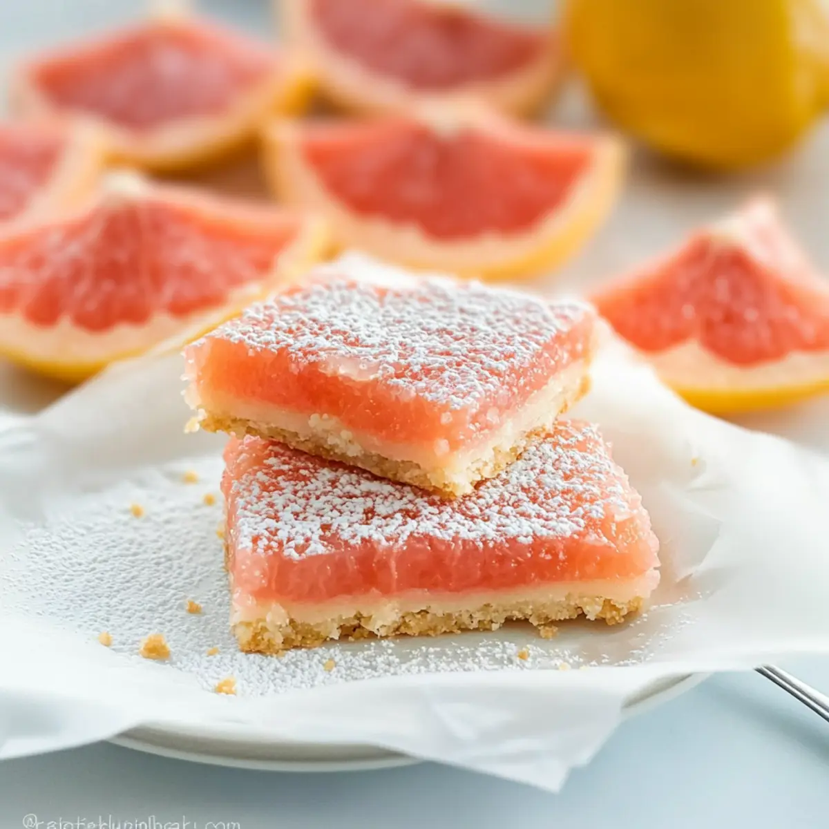 Grapefruit Bars
