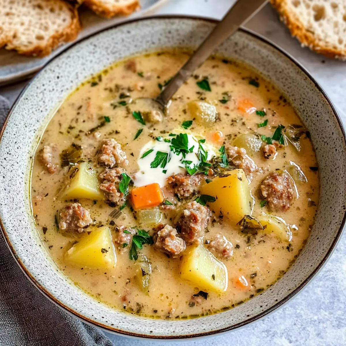 Potato and Sausage Chowder
