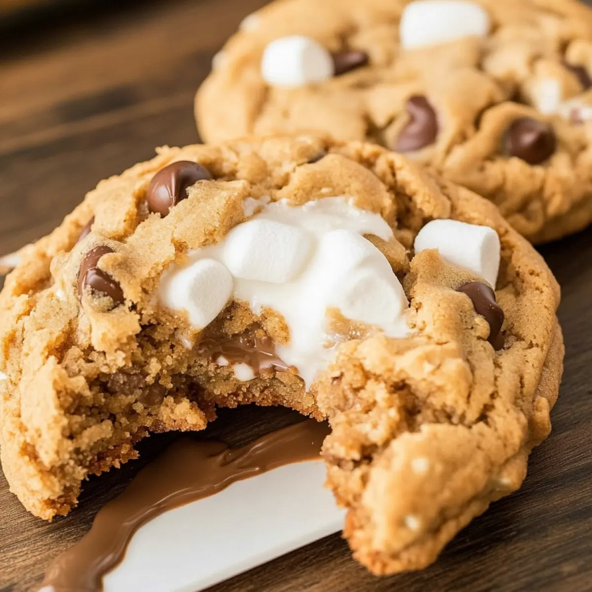 Marshmallow Peanut Butter Chip Cookies