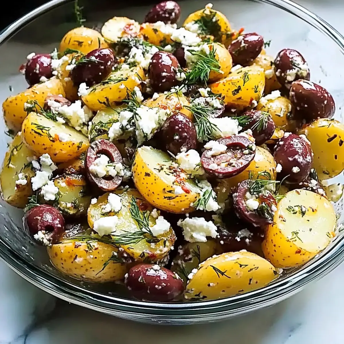 Olive Greek Potato Salad