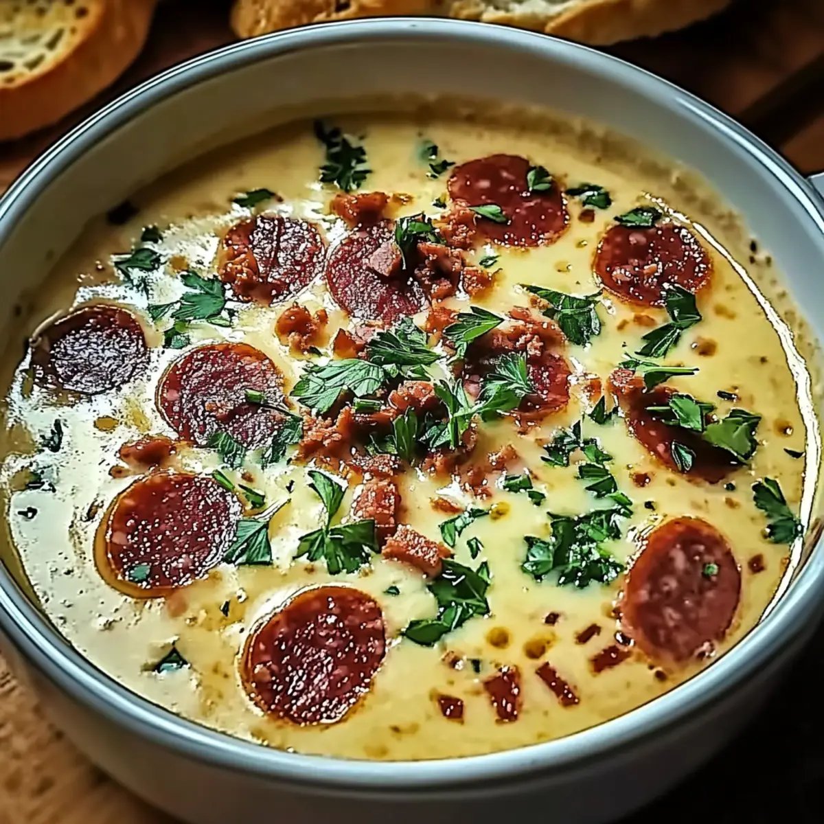 Creamy Charcuterie Soup