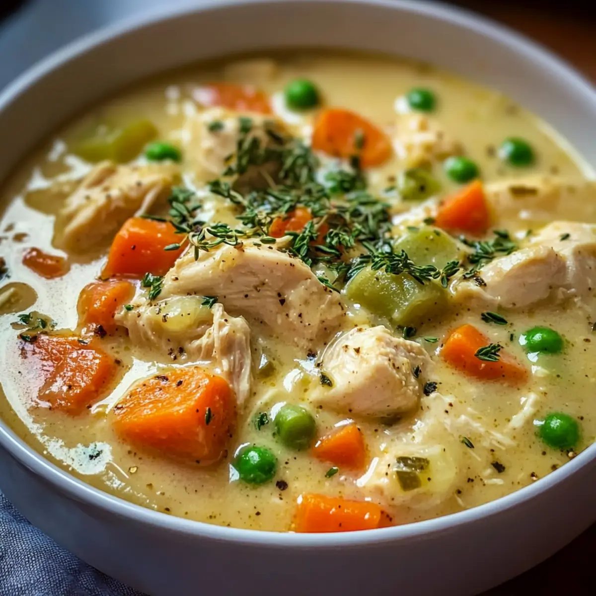 Chicken Pot Pie Soup