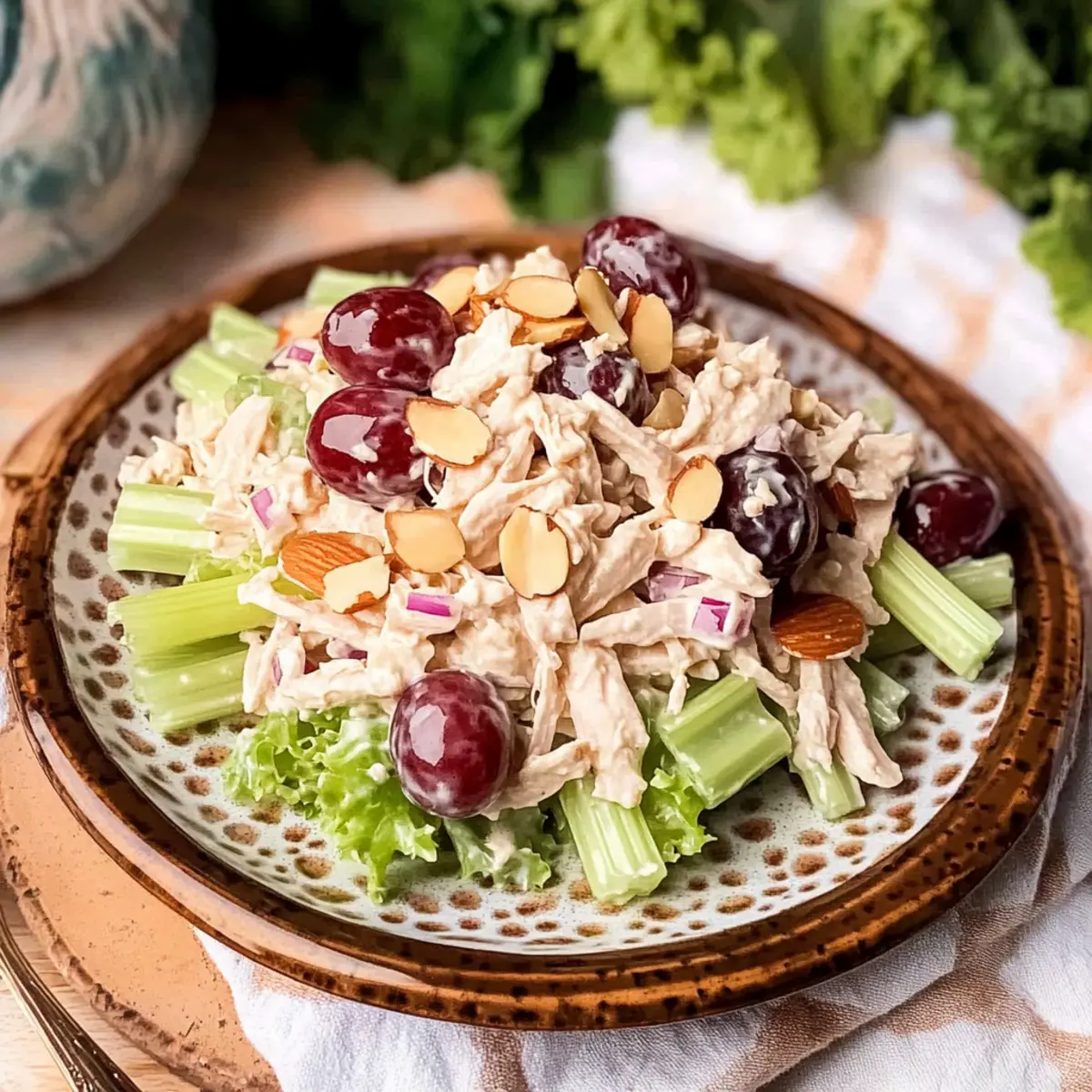 Chicken Salad with Grapes