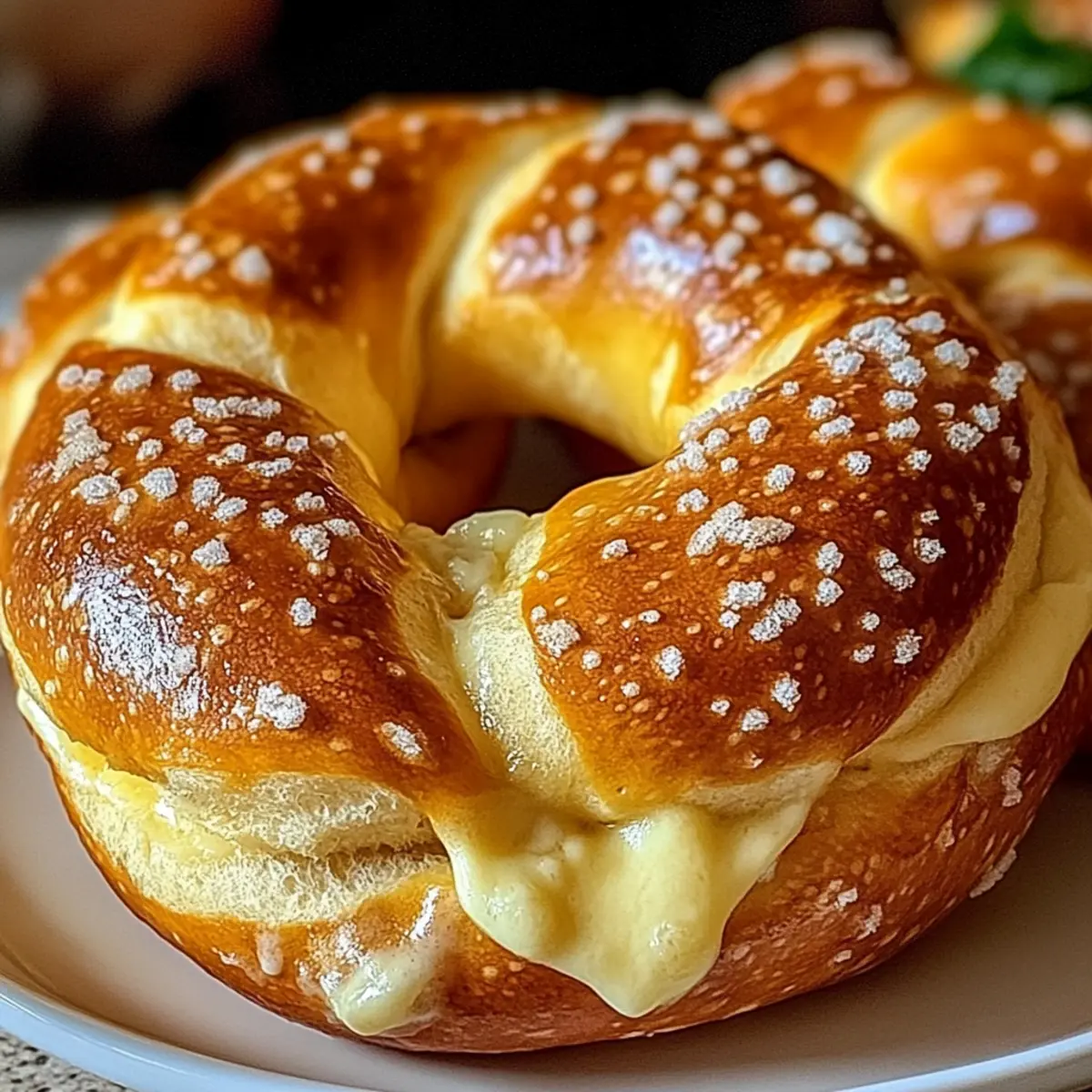 Cheese Stuffed Pretzel