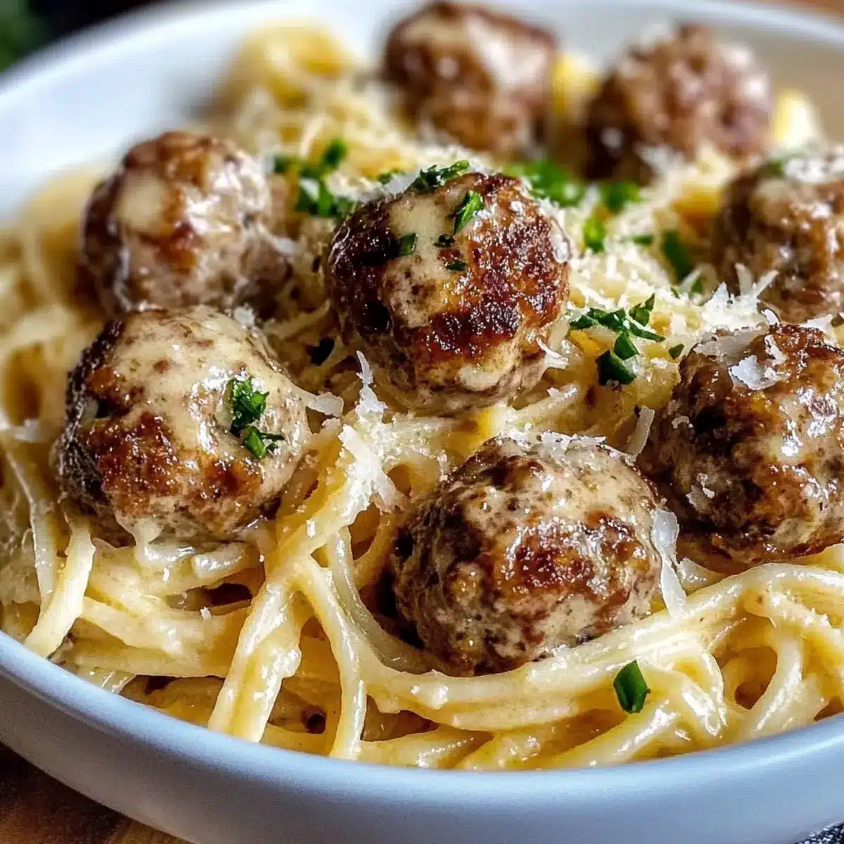 Garlic Butter Meatballs