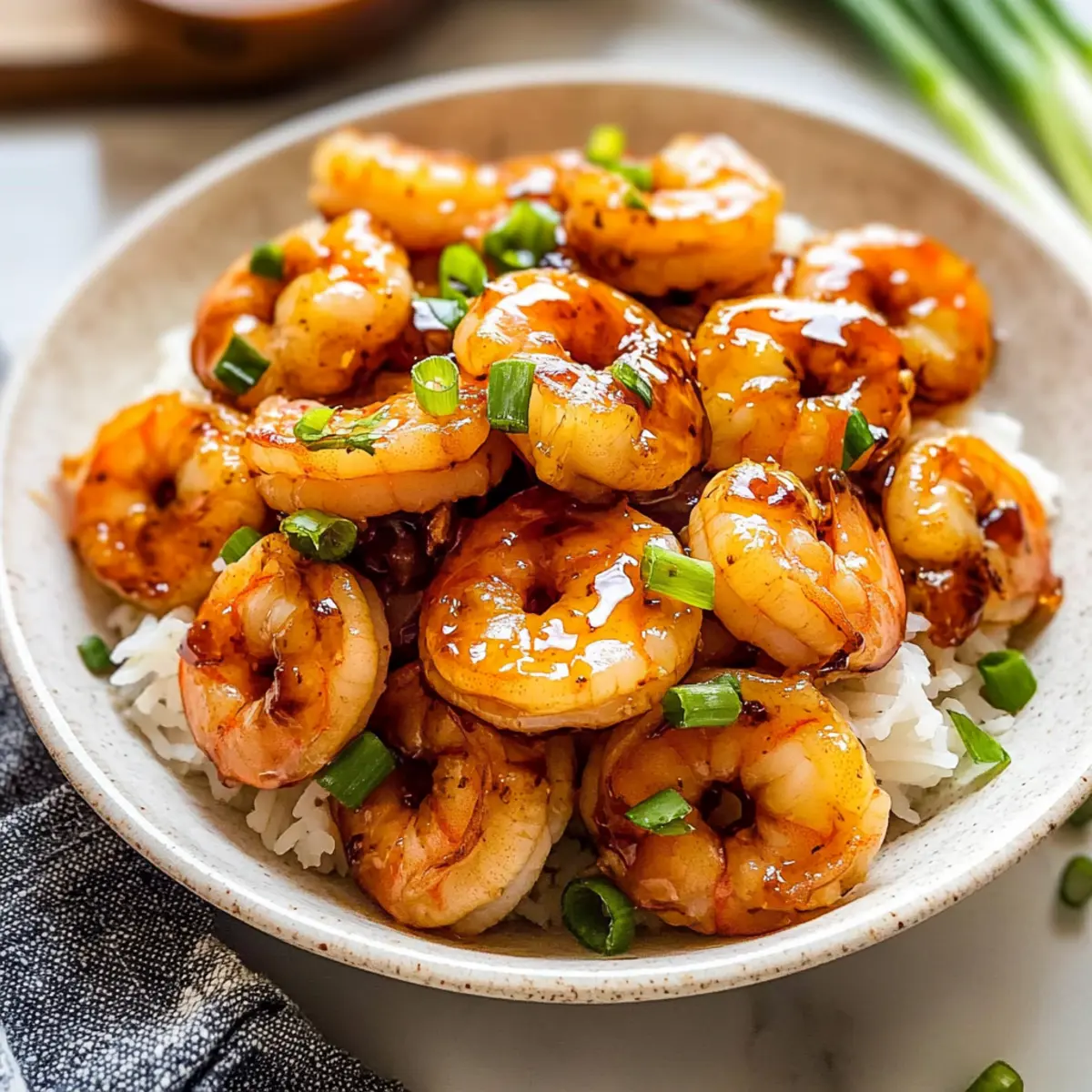 honey garlic shrimp