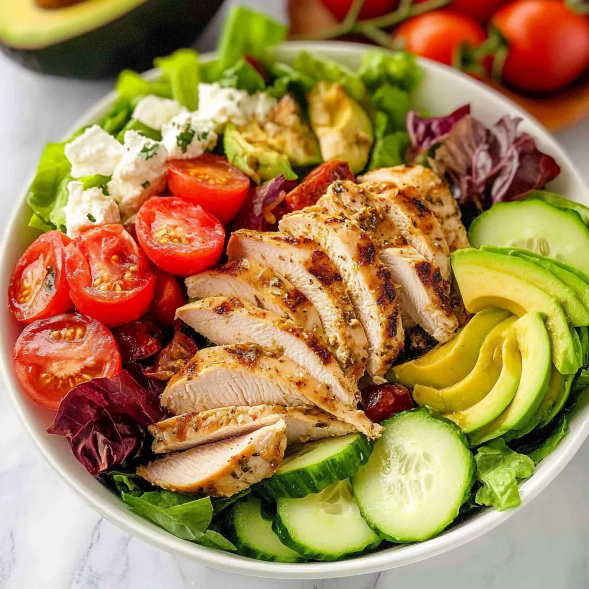 Mediterranean Chicken Salad