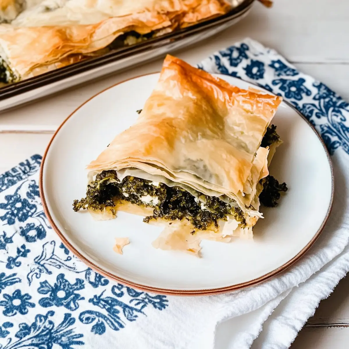 Vegan Kale Spanakopita