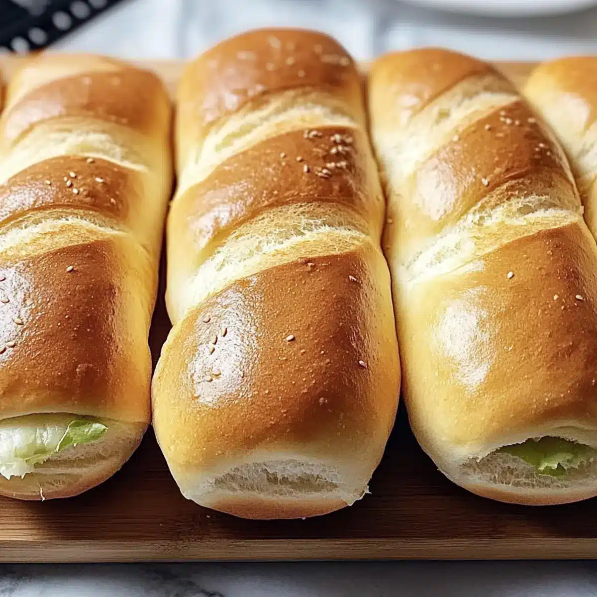 Homemade Sub Rolls