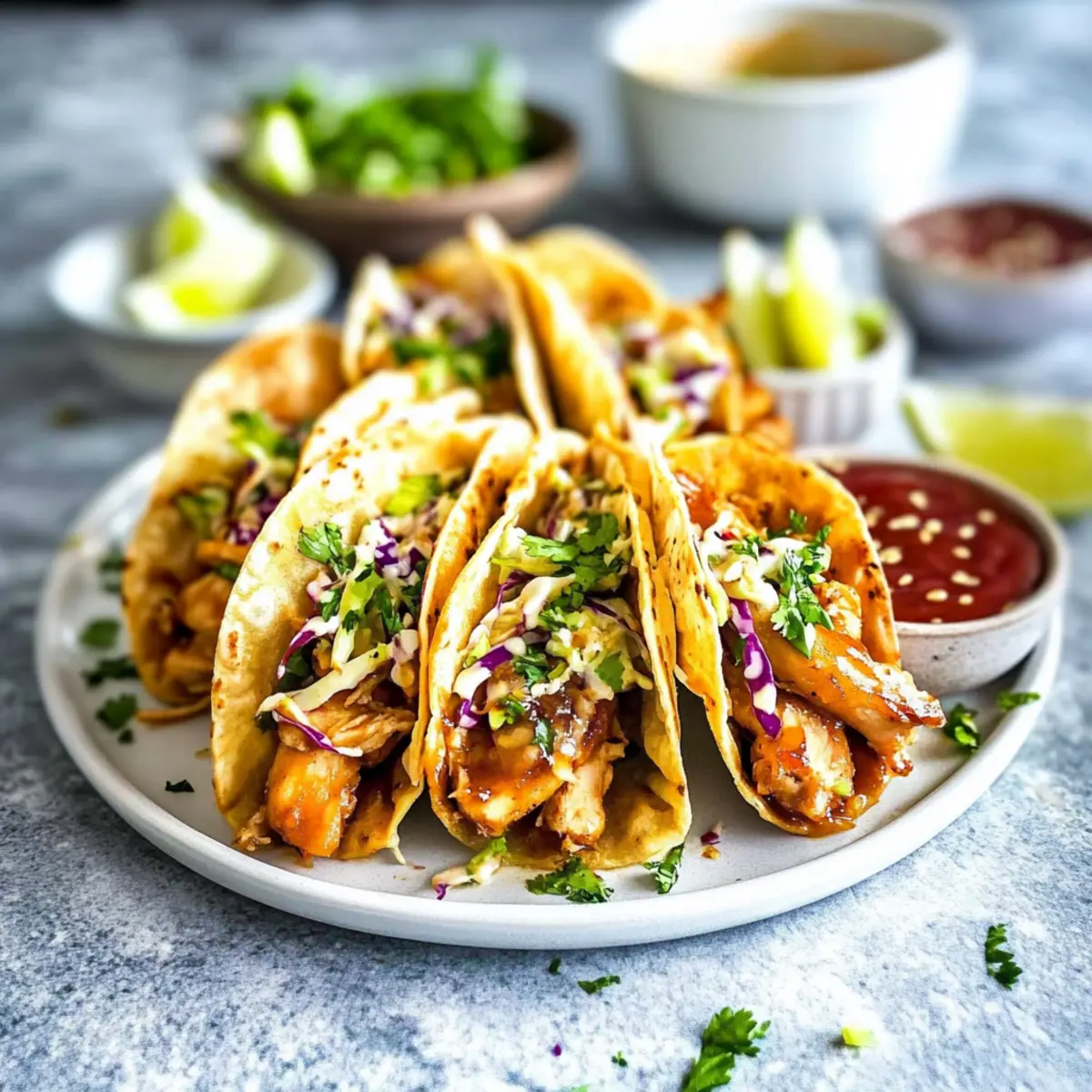 Applebee’s Chicken Wonton Tacos