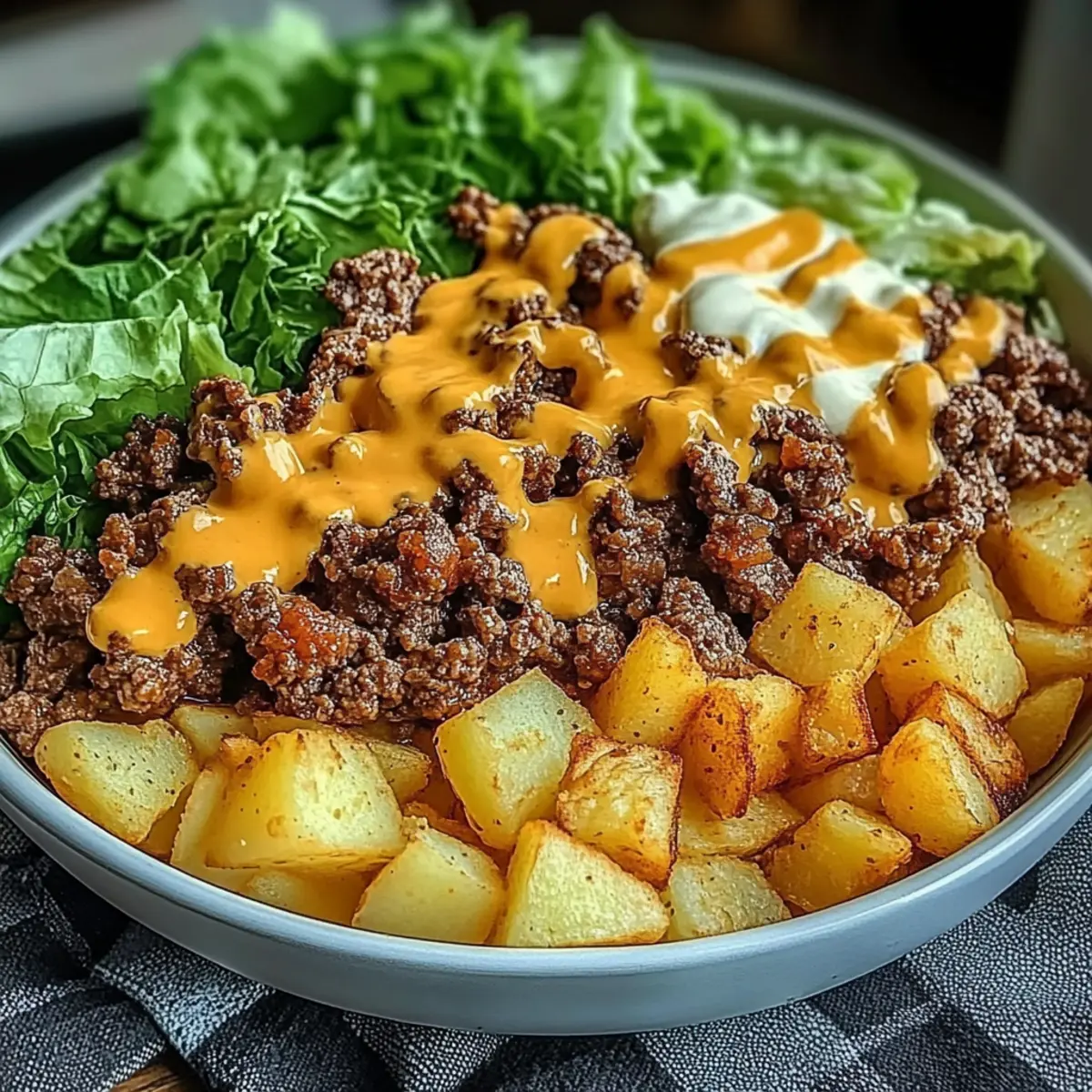 Smash Burger Bowl