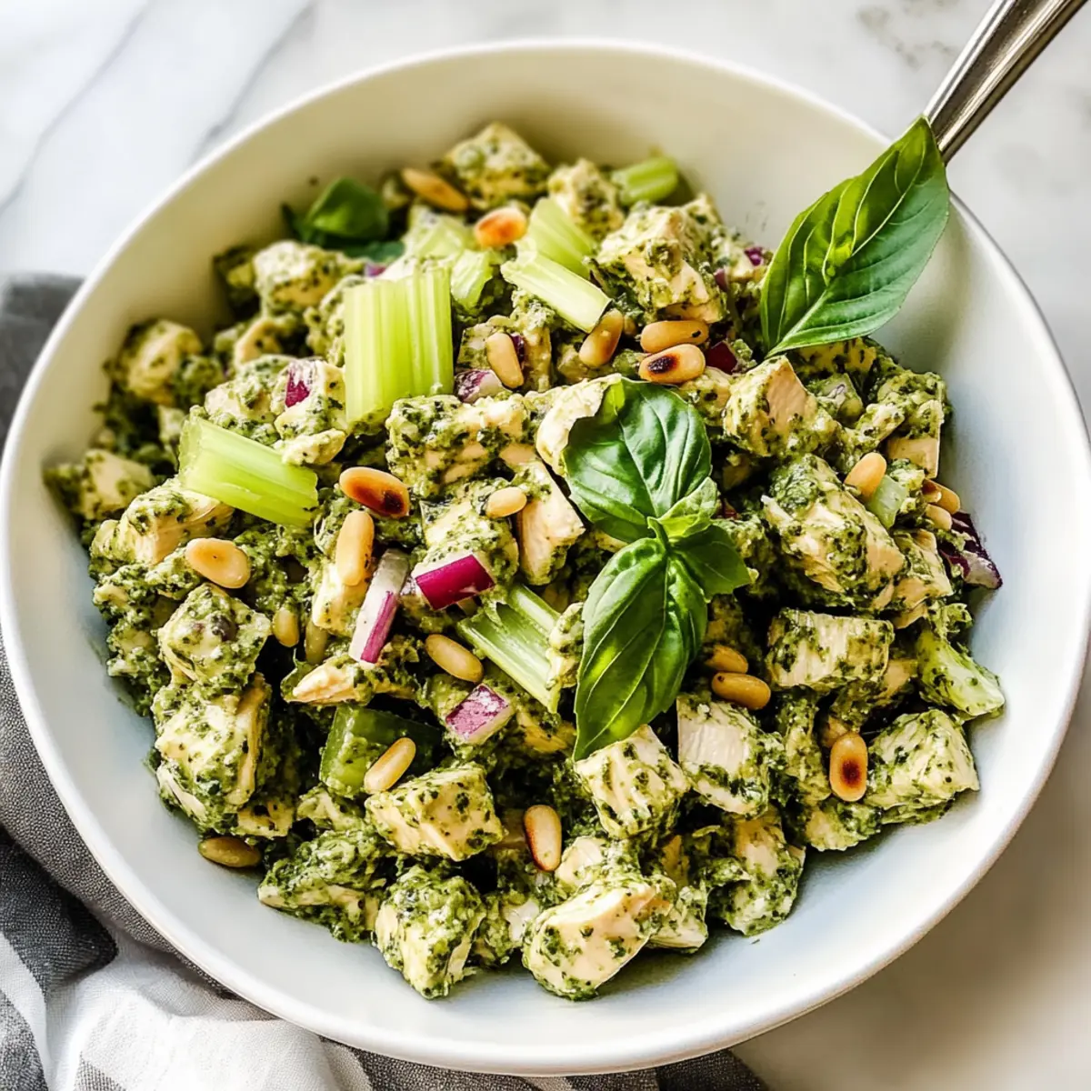 Pesto Chicken Salad