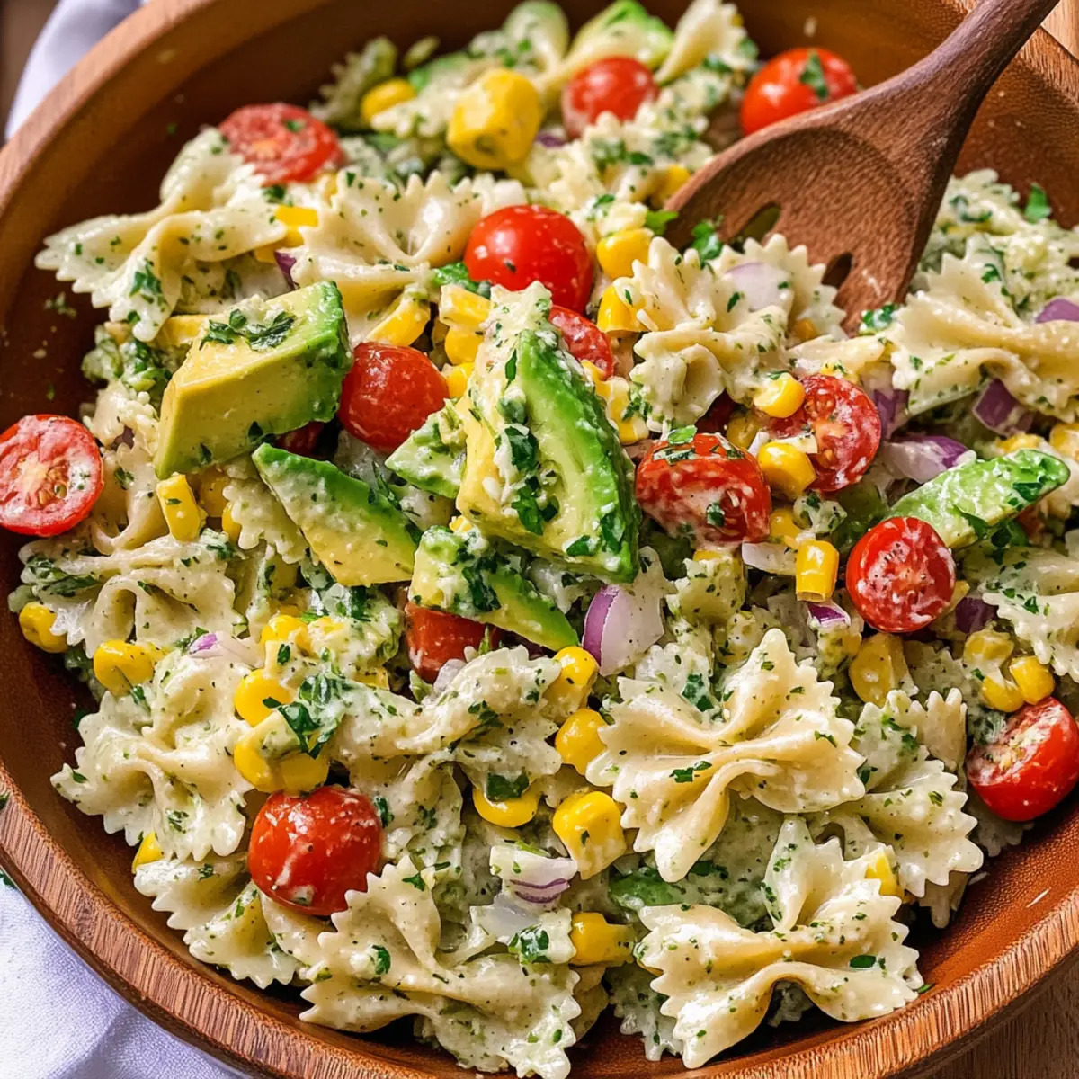 Cilantro Lime Pasta Salad