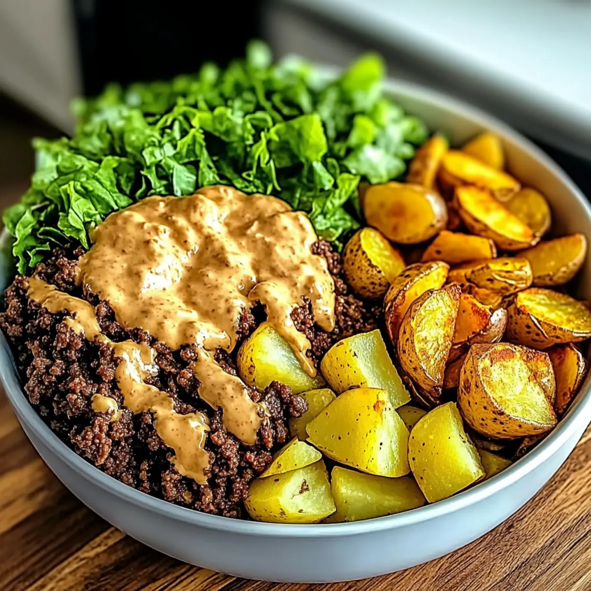 Cheeseburger Bowl