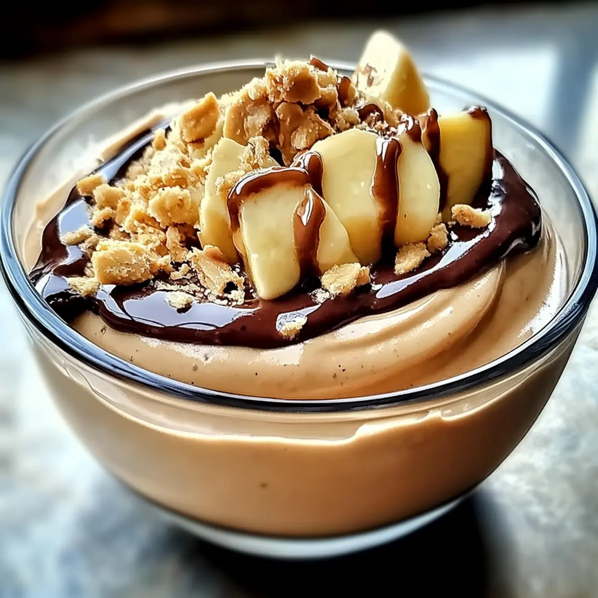 Cottage Cheese Peanut Butter Mousse