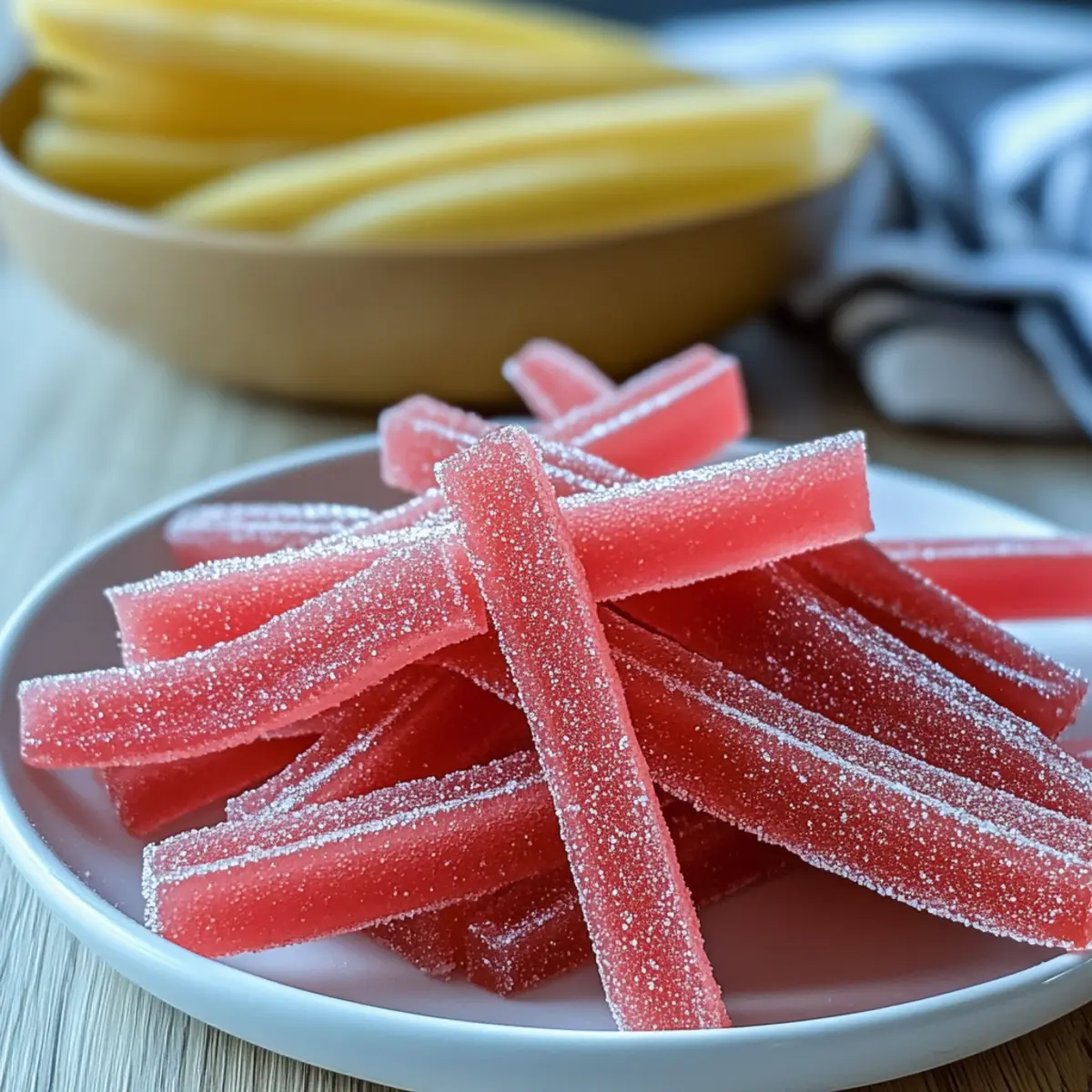 Rhubarb Sour Belts