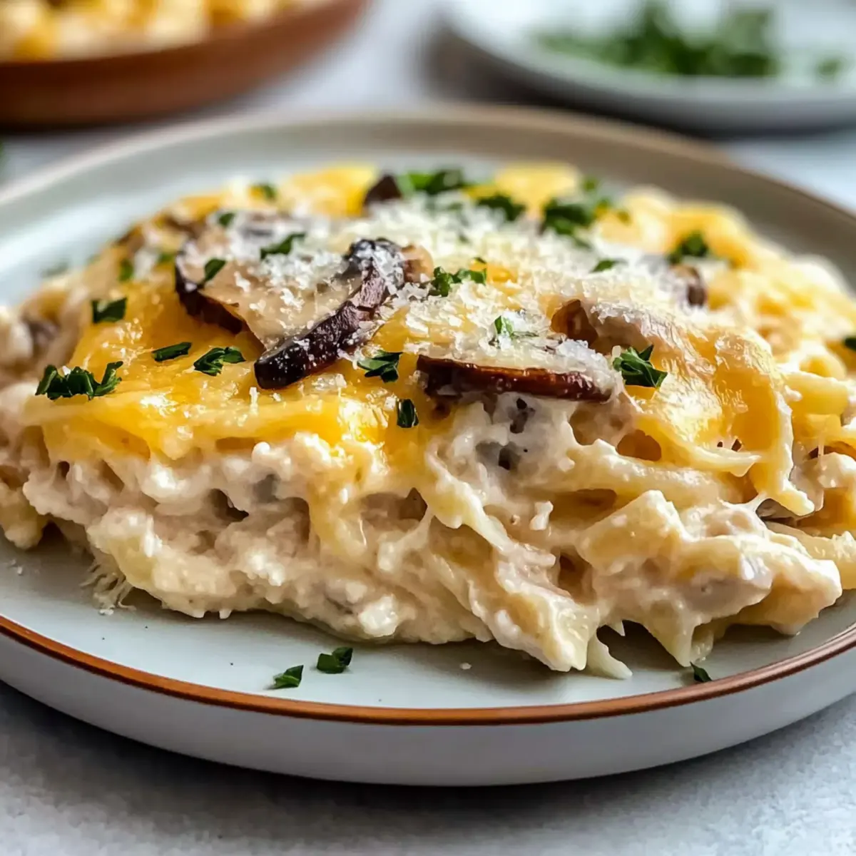Chicken Cauliflower Rice Casserole